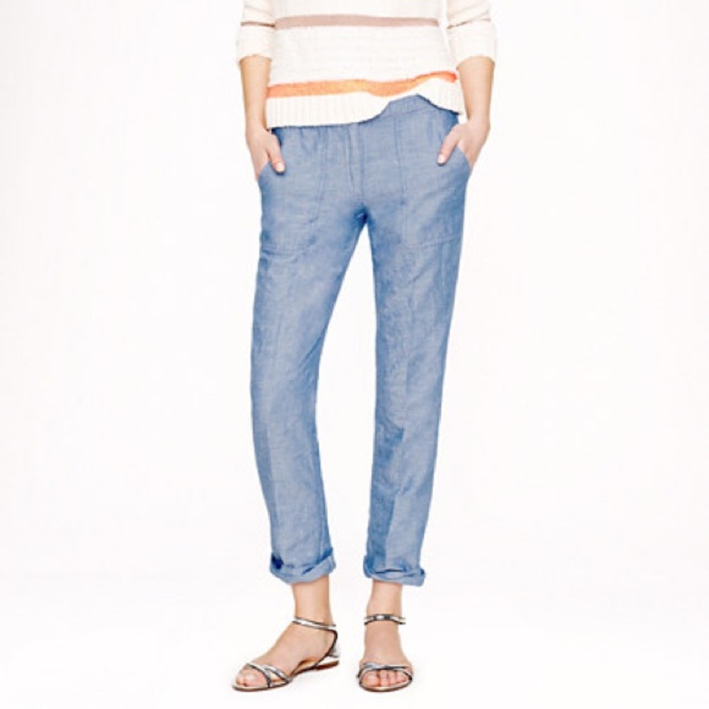 J. Crew linen pants
